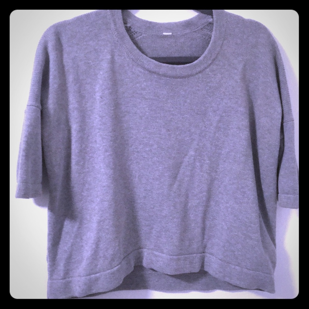 Lululemon Athletica Crop Sweater